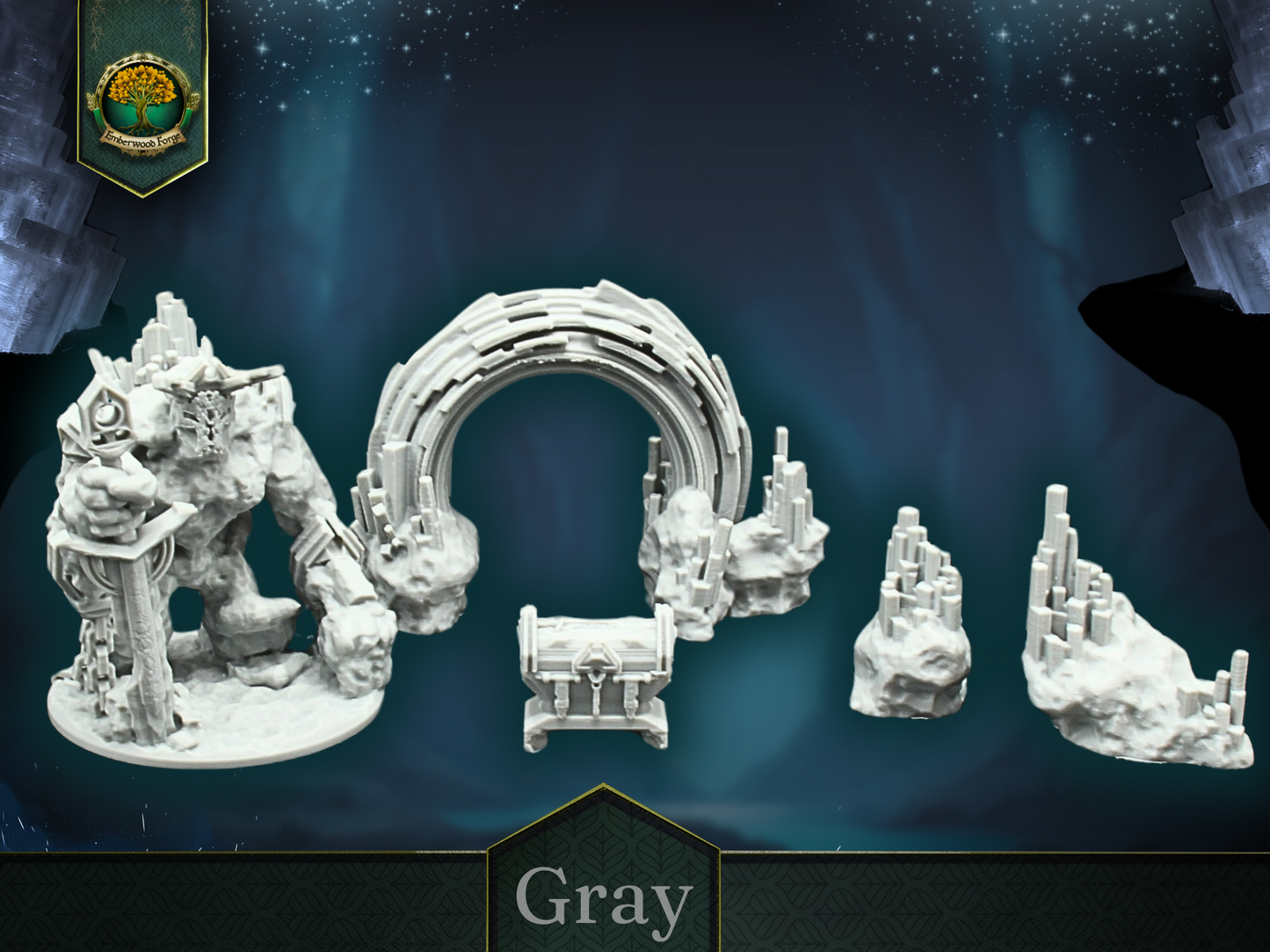 Ice Crystal Golem Encounter Set