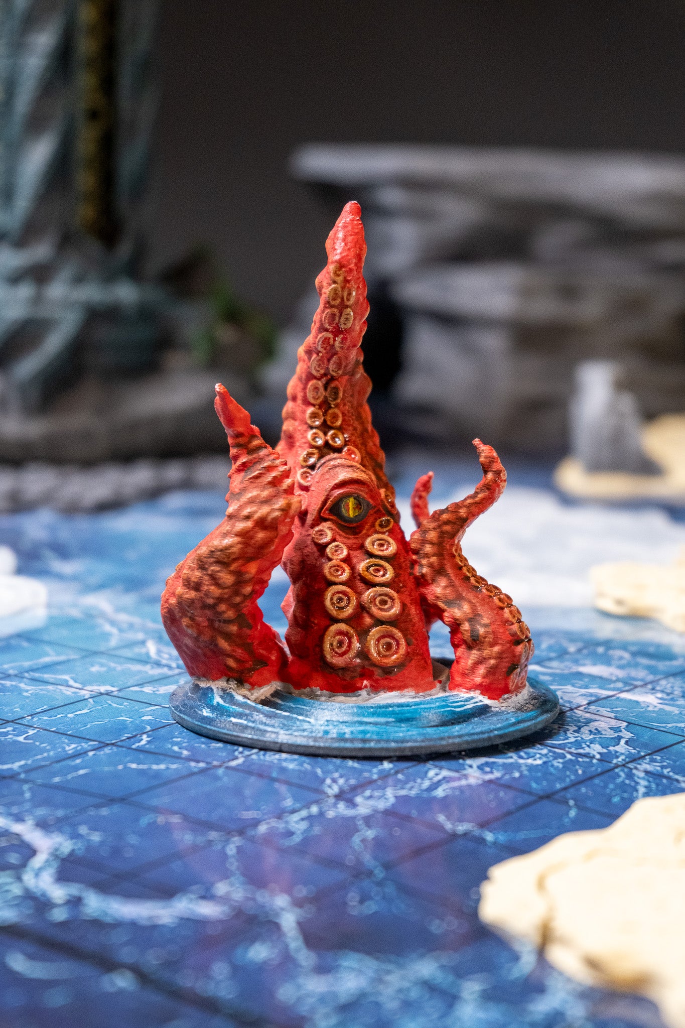 Tentacle Sea Monster Miniature