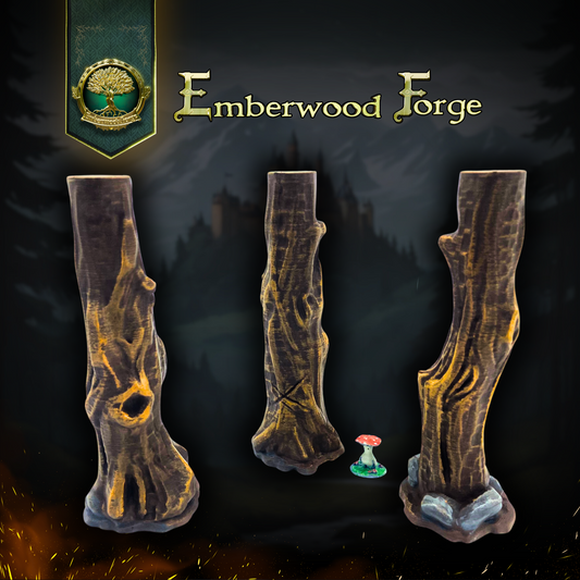 Darkmire Forest Trees